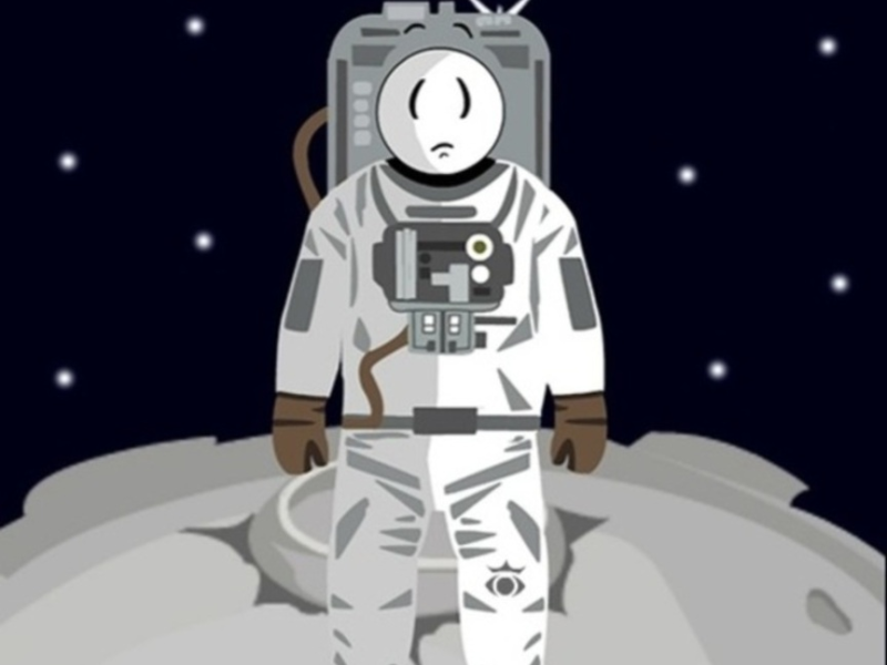 Jeu Stickman dans l'espace  en ligne