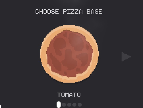 Jeu Pizzeria pixel  en ligne