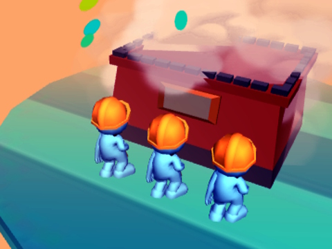 Jeu Brick Rush 3d  en ligne