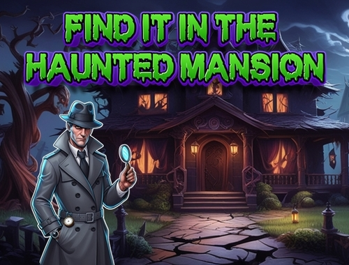 Jeu Trouvez-le dans le manoir hanté  en ligne