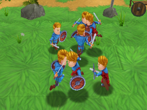 Jeu Kingdom Battle Quinzaine 3D  en ligne
