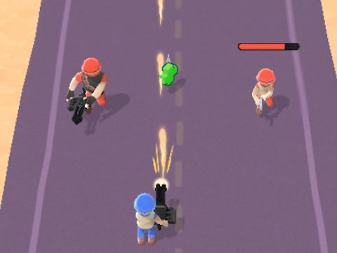Jeu Courir et pistolet tout à fait  en ligne