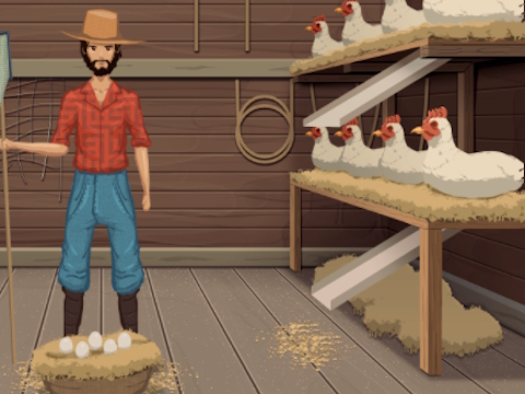 Jeu Capteur d'oeuf  en ligne