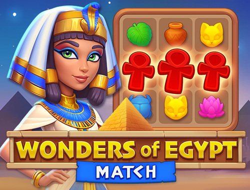 Jeu Match des merveilles de l'Égypte  en ligne