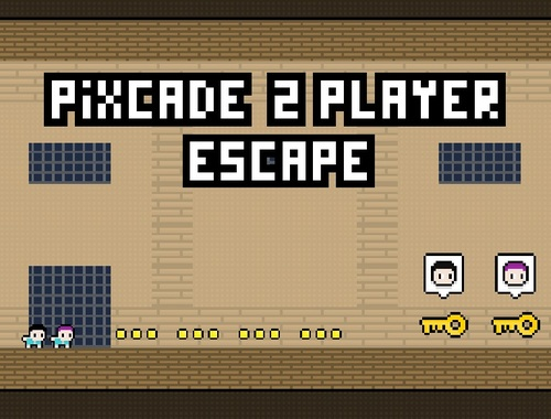 Jeu Pixcade 2 joueurs s'échappe  en ligne