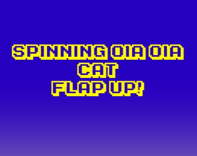 Jeu Spinning Oia Oia Cat Flap up  en ligne