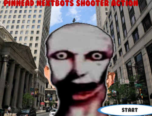 Jeu Pinhead Nextbots Shooter Action  en ligne