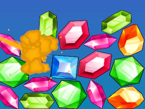 Jeu Fusionner les diamants: trésor!  en ligne