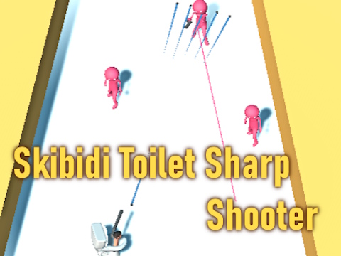 Jeu Skibidi Toilette Sharp Shooter  en ligne