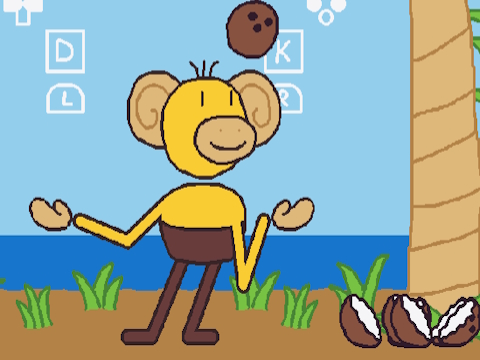 Jeu Pas si chimpes jugglin '!  en ligne