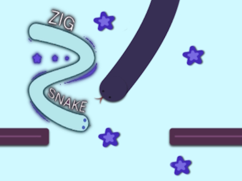 Jeu Serpent zig zag  en ligne