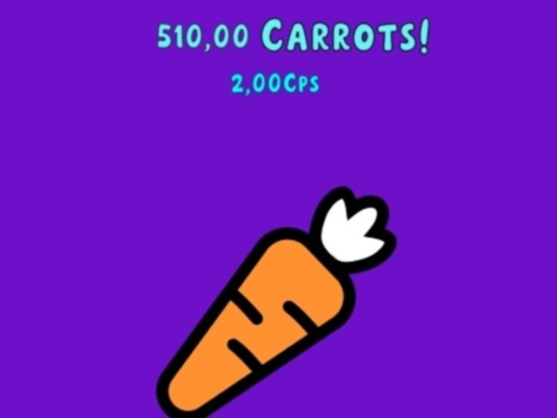 Jeu Jeu de clicker de carotte  en ligne