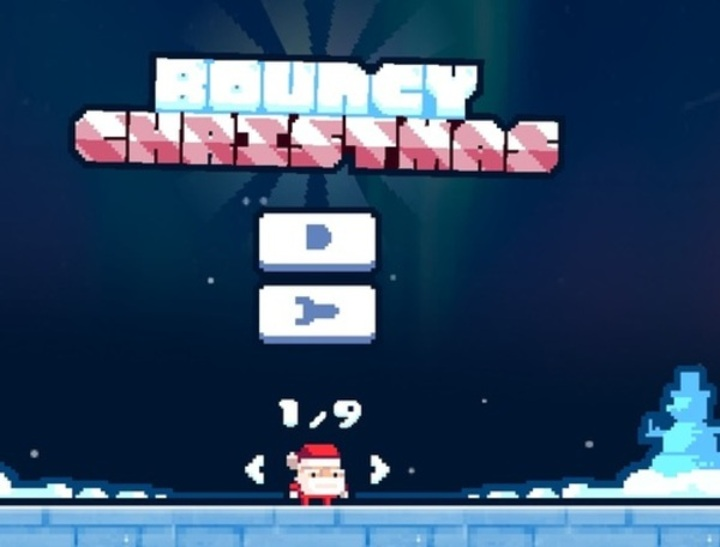 Jeu Noël gonflable  en ligne