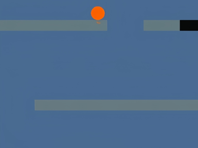 Jeu Boule de chute rebond et casse  en ligne