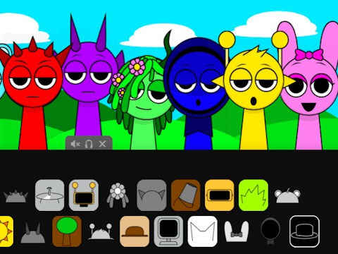 Jeu Sprunki Monster Hunt  en ligne