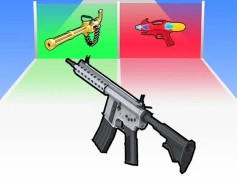 Jeu Obtenez un pistolet cool!  en ligne
