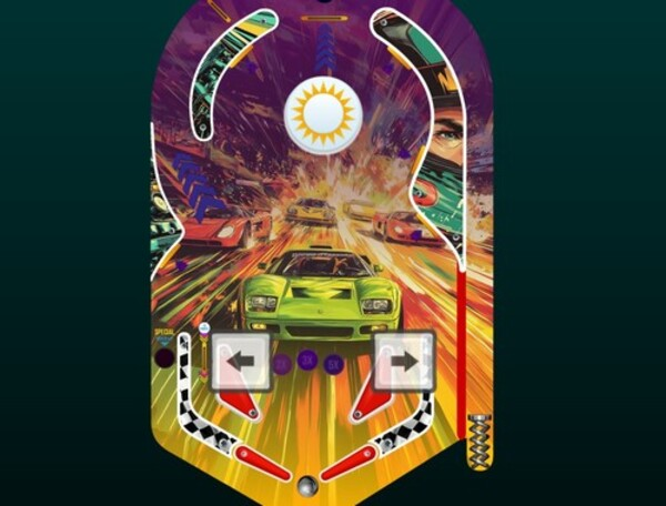 Jeu Flipper de course  en ligne