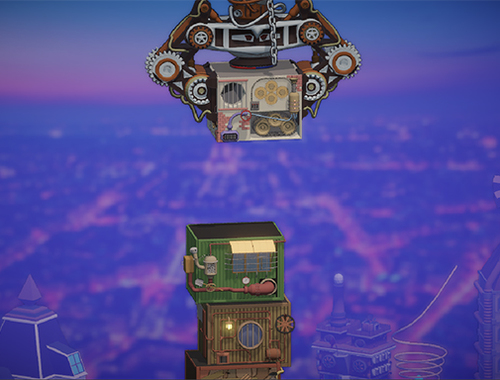 Jeu Builder de la tour Steampunk  en ligne