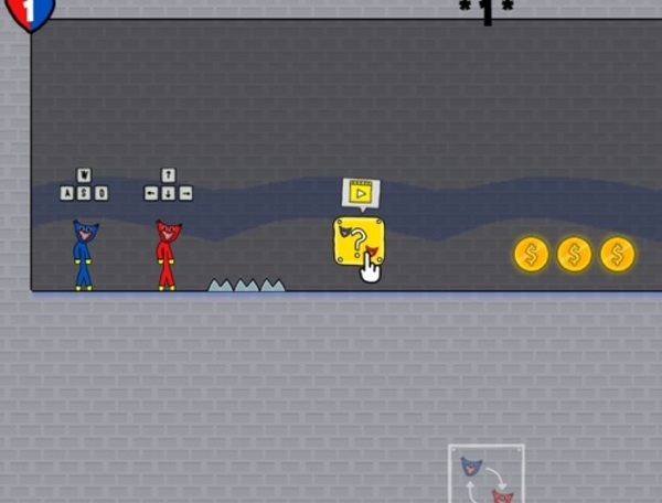 Jeu Duo de fête Stickman Huggy  en ligne