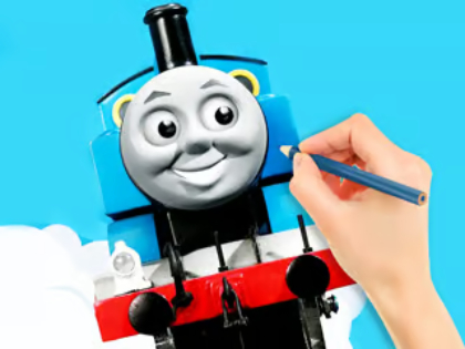 Jeu Livre de coloriage: Thomas & Friends  en ligne
