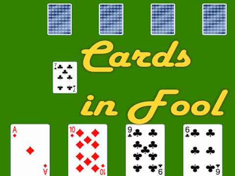 Jeu Cartes en idiot  en ligne