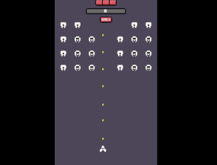Jeu Arcade d'invasion de l'espace  en ligne