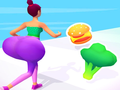 Jeu Twerk! Race corporelle 3D  en ligne