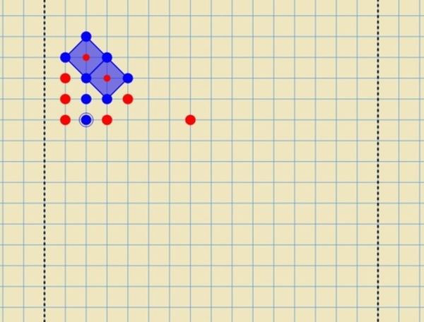 Jeu Points - duel  en ligne