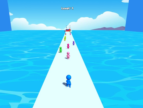 Jeu Stickman Collect Run  en ligne