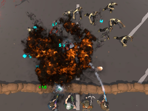 Jeu Vague de zombie inactive: survivants  en ligne