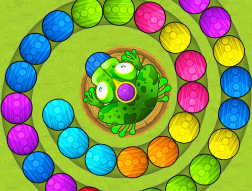 Jeu Aventure en marbre frogtastique  en ligne