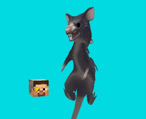 Jeu Ratomilton tourne la disquette minecraft  en ligne