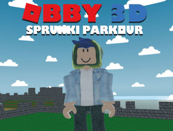 Jeu OBBY 3D Sprunki Parkour  en ligne