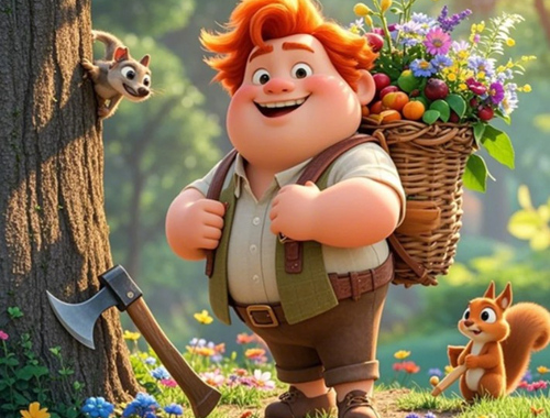 Jeu Trouvez les différences: le Woodcuzte honnête  en ligne