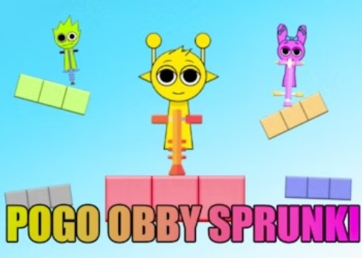 Jeu Pogo Obby Sprunki  en ligne