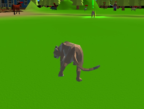 Jeu Cougar Simulator - Big Cats  en ligne