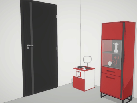 Jeu Évasion rouge  en ligne