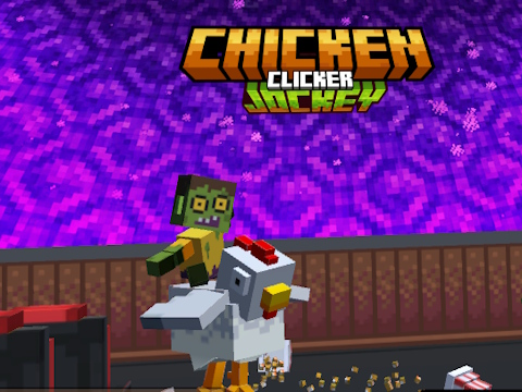 Jeu Clicker jockey de poulet  en ligne