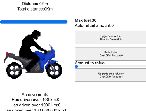 Jeu Clicker à moto  en ligne