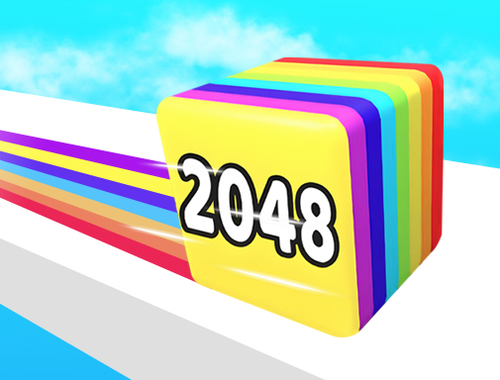 Jeu Jelly Run 2048  en ligne