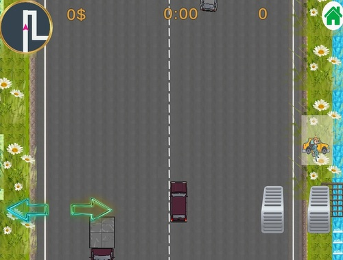 Jeu CAB VOINE - CONDUCTION TAXI ET PICHAGE DE PASSAGER  en ligne