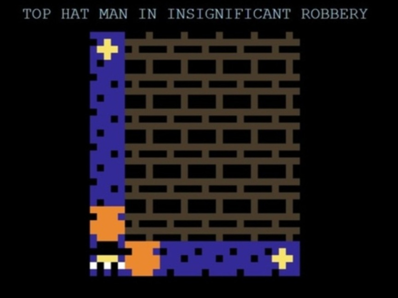 Jeu Top Hat Man en vol insignifiant  en ligne