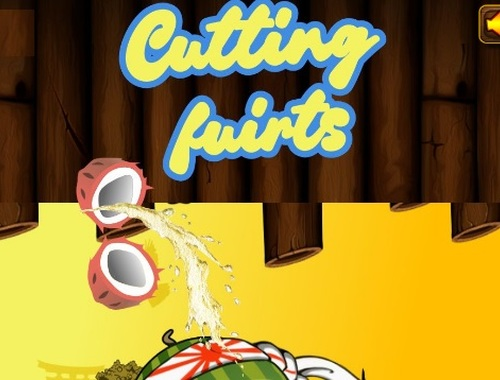 Jeu Coupure de fruits  en ligne