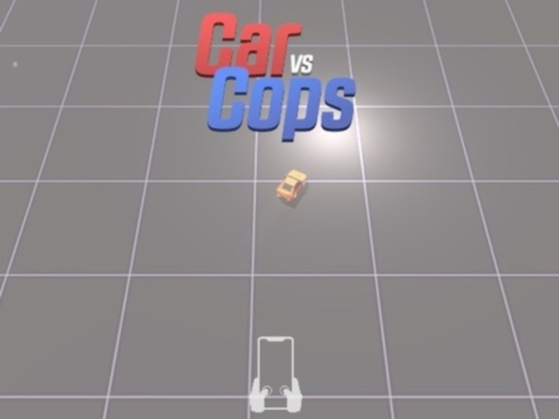 Jeu Voiture Vs. Flic  en ligne
