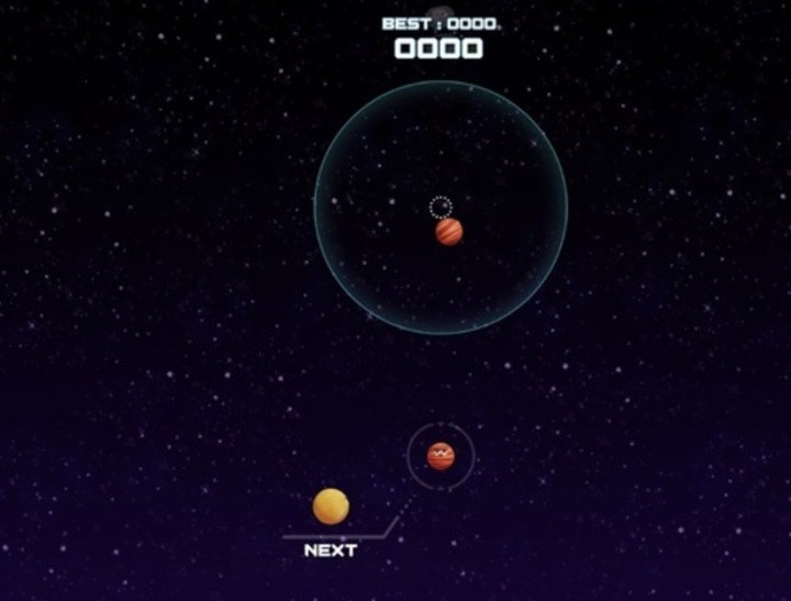 Jeu Fusionner la galaxie  en ligne