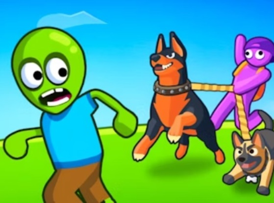 Jeu Chiens vs extraterrestres  en ligne