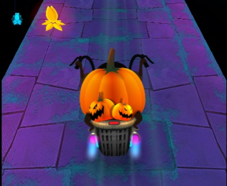 Jeu Balade nocturne d'Halloween  en ligne