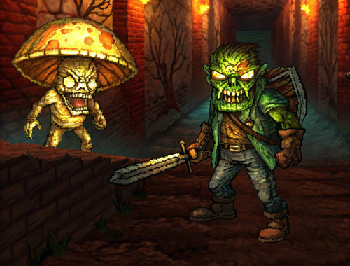 Jeu Monster Slayer fusionne et survit  en ligne