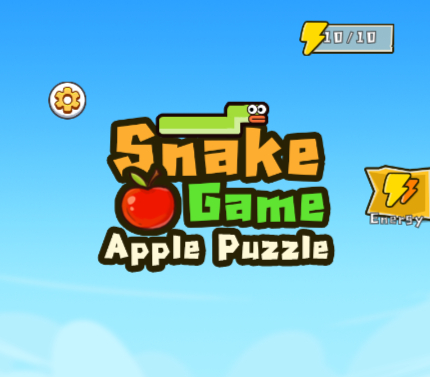 Jeu Jeu de pomme de puzzle de serpent  en ligne