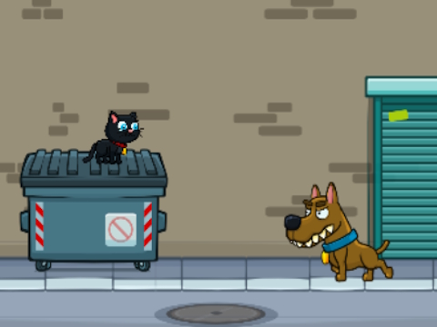 Jeu Chat de rue  en ligne